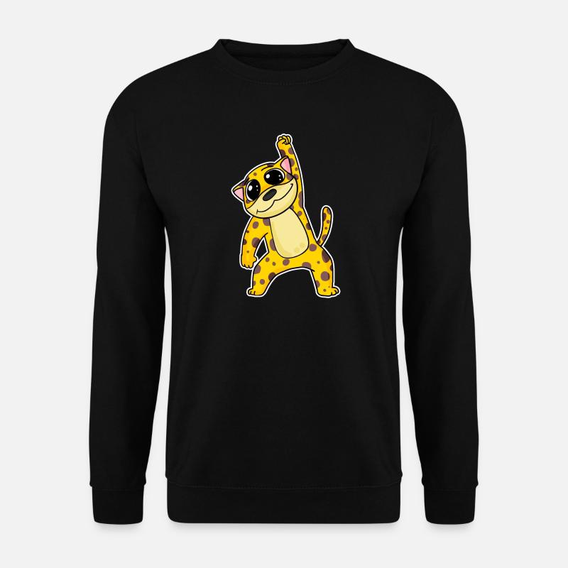 Jaguar Cat - Unisex Sweatshirt - black