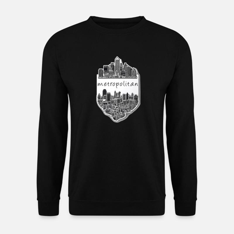 Metropolitan - Unisex Sweatshirt - black