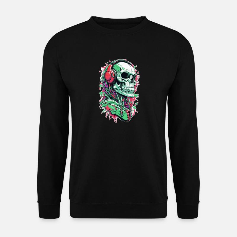 Skull Music - Unisex Sweatshirt - black