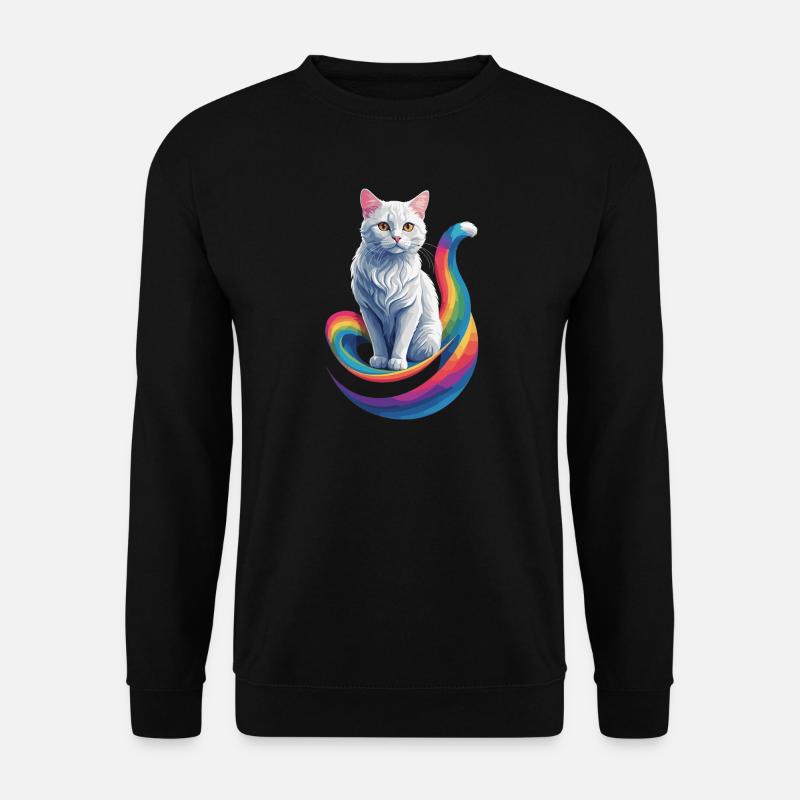 Süße Katze - Unisex Pullover - Schwarz