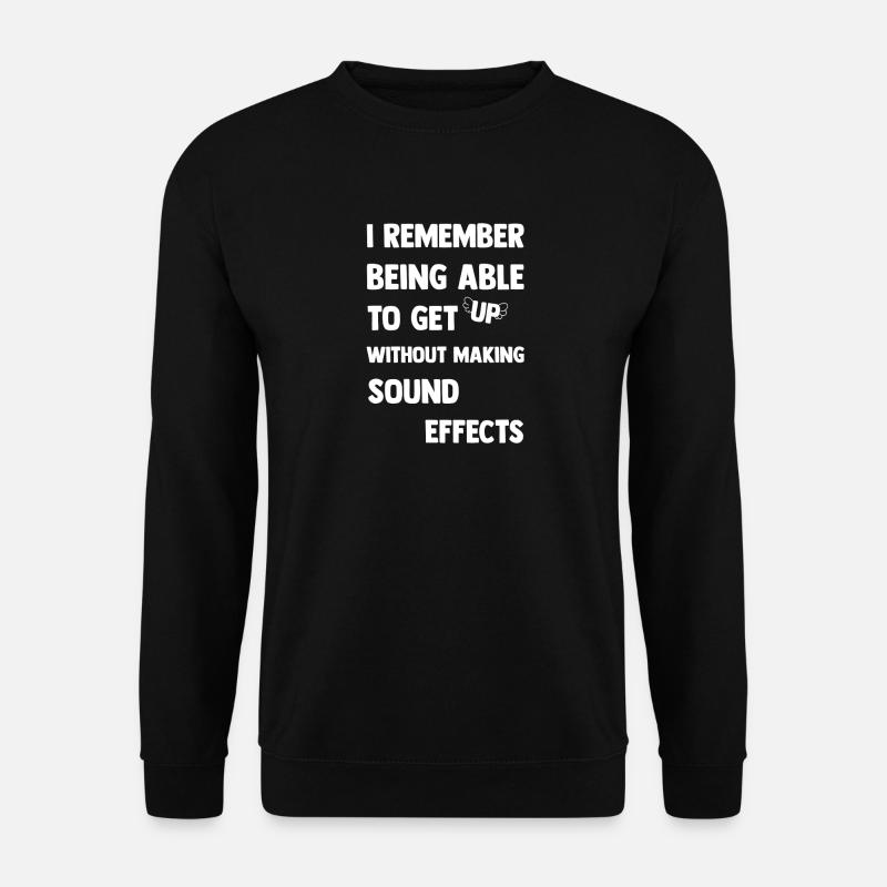 I make sound effects - Unisex Pullover - Schwarz