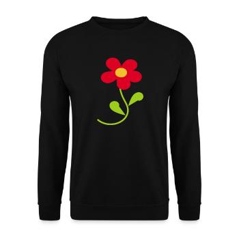 Muttertags Geschenk Mutter Muttertag Geschenkidee  - Unisex Pullover - Schwarz - Vorne - Alina (178cm) & Michal (187cm)