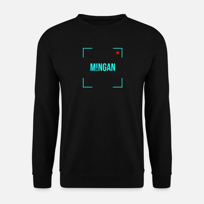 M!NGAN Türkis - Unisex Pullover - Schwarz