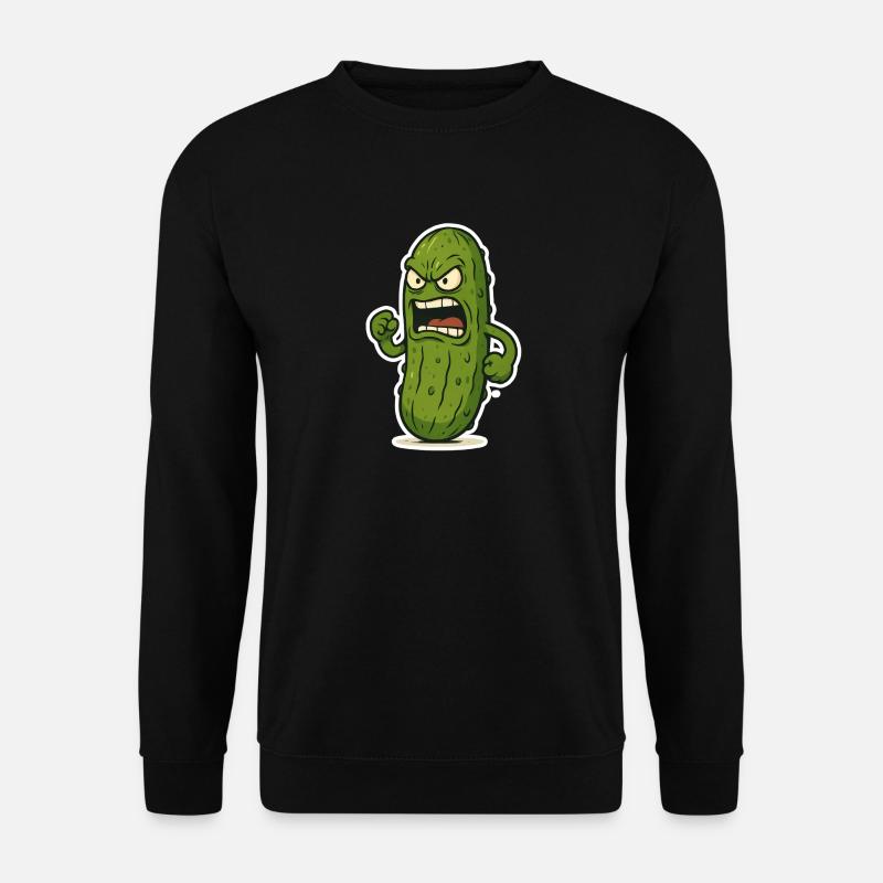 Cucumber attack - Unisex Sweatshirt - black