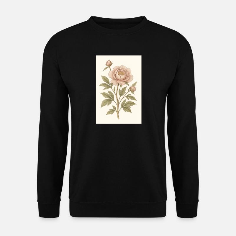A classic flower - Unisex Sweatshirt - black
