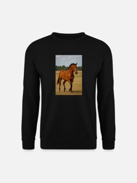 Elegance on the move - Unisex Sweatshirt - black
