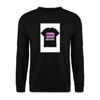 T-shirt de descente pané avec imprimé de produits de boulangerie - Sweat-shirt Unisexe - noir - Devant - Alina (178cm) & Michal (187cm)