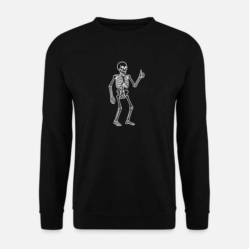 Radiant Skeleton Dancer - Unisex Sweatshirt - black