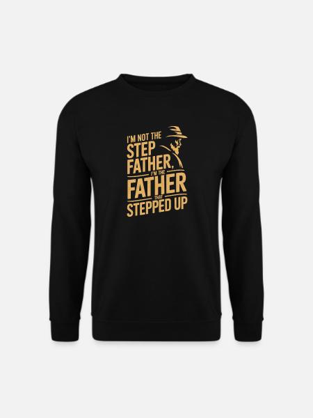Der Vater, der auftrat - Unisex Pullover - Schwarz
