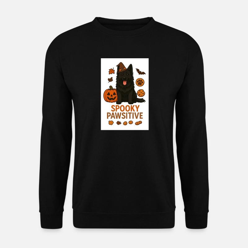 Spooky Pawsitive - Unisex Pullover - Schwarz