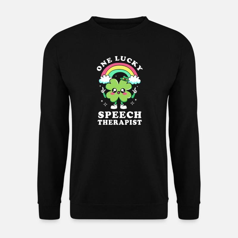Logopäde Logopädie Sprachtherapeut - Unisex Pullover - Schwarz