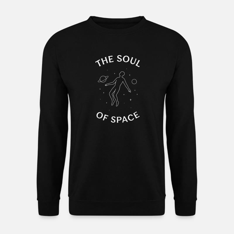 Meditation der Seele. - Unisex Pullover - Schwarz