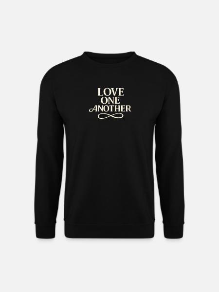 NEU – Trag es. Teile es. Inspirieren Sie heute jemanden. - Unisex Pullover - Schwarz