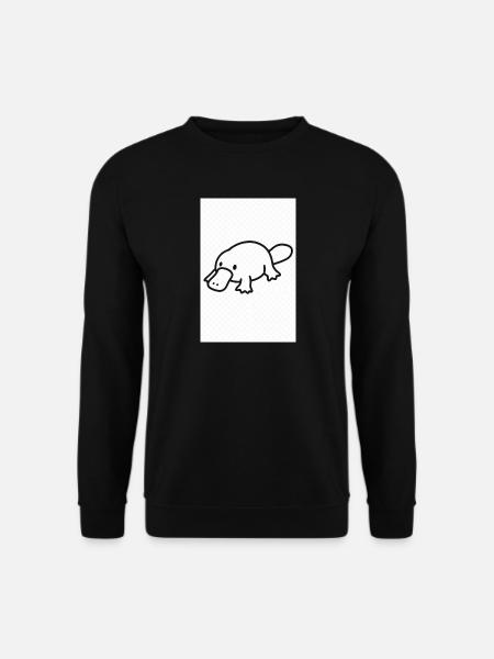 Schnabeltier - Unisex Pullover - Schwarz