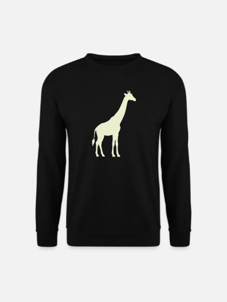 giraffe_silhouette- - Sweat-shirt Unisexe - noir