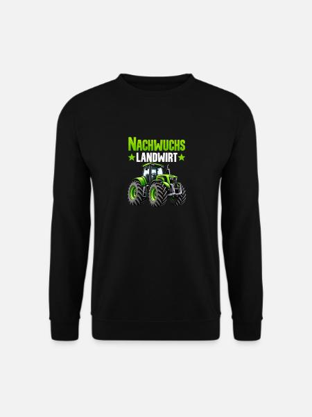 Nachwuchs Landwirt Bauer Traktor - Unisex Pullover - Schwarz