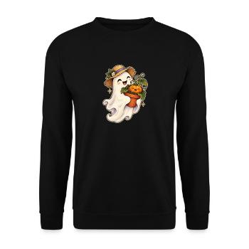 Geistergärtner - Unisex Pullover - Schwarz - Vorne - Alina (178cm) & Michal (187cm)