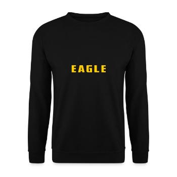 Eagle - Unisex Pullover - Schwarz - Vorne - Alina (178cm) & Michal (187cm)