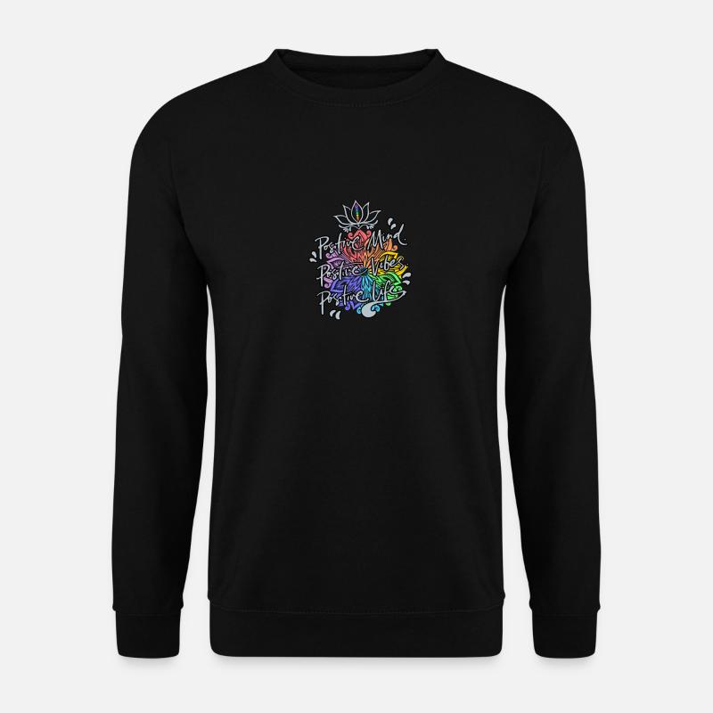 Positive thinking - Unisex Sweatshirt - black