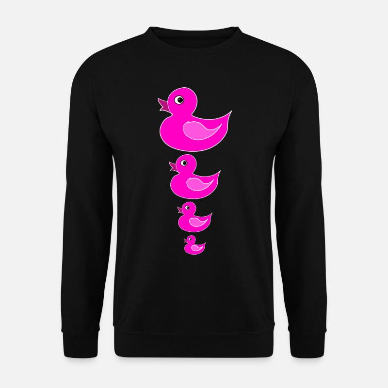 Duck Duck Squeaky Duck Quak - Unisex Sweatshirt - black