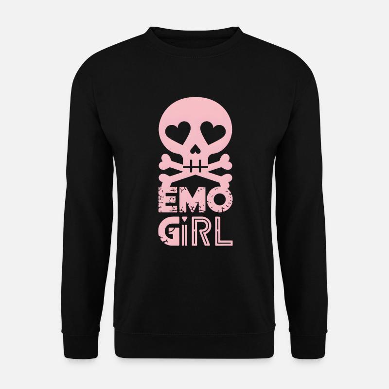 Fille emo ! - Sweat-shirt Unisexe - noir
