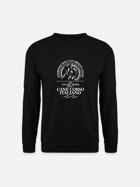 CANE CORSO ITALIANO Guardian Angel Hunde Wilsigns - Unisex Pullover - Schwarz