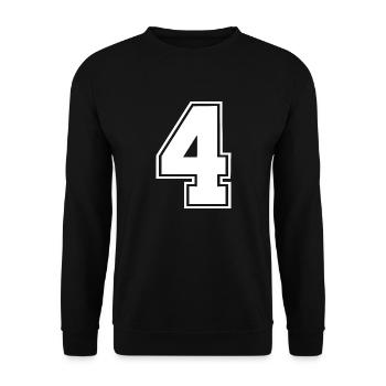 4 - Sweat-shirt Unisexe - noir - Devant - Alina (178cm) & Michal (187cm)