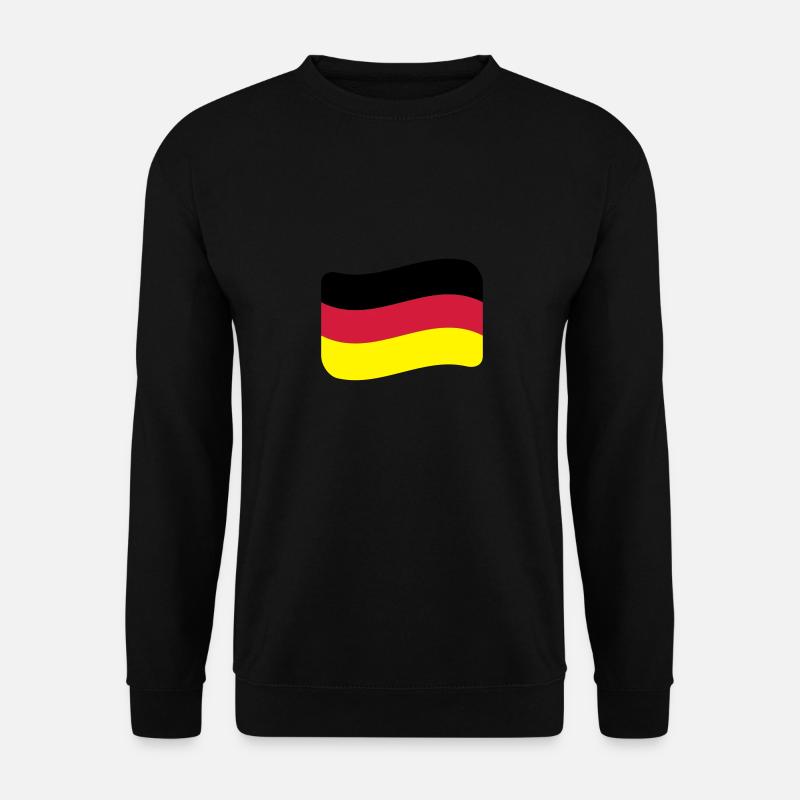 Germany Flag German Nation German - Unisex Sweatshirt - black
