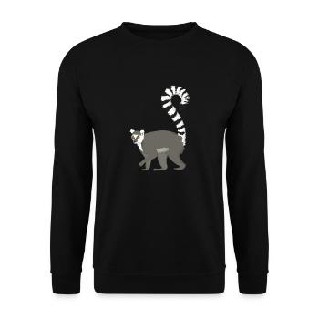 Katta - Unisex Pullover - Schwarz - Vorne - Alina (178cm) & Michal (187cm)