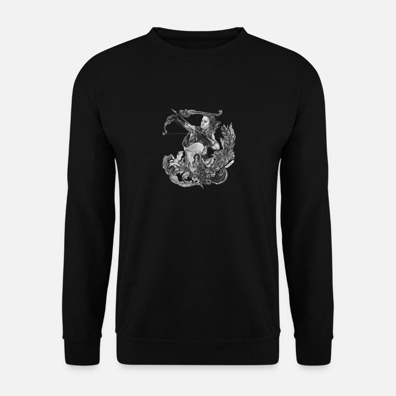 Schütze Sternzeichen - Unisex Pullover - Schwarz