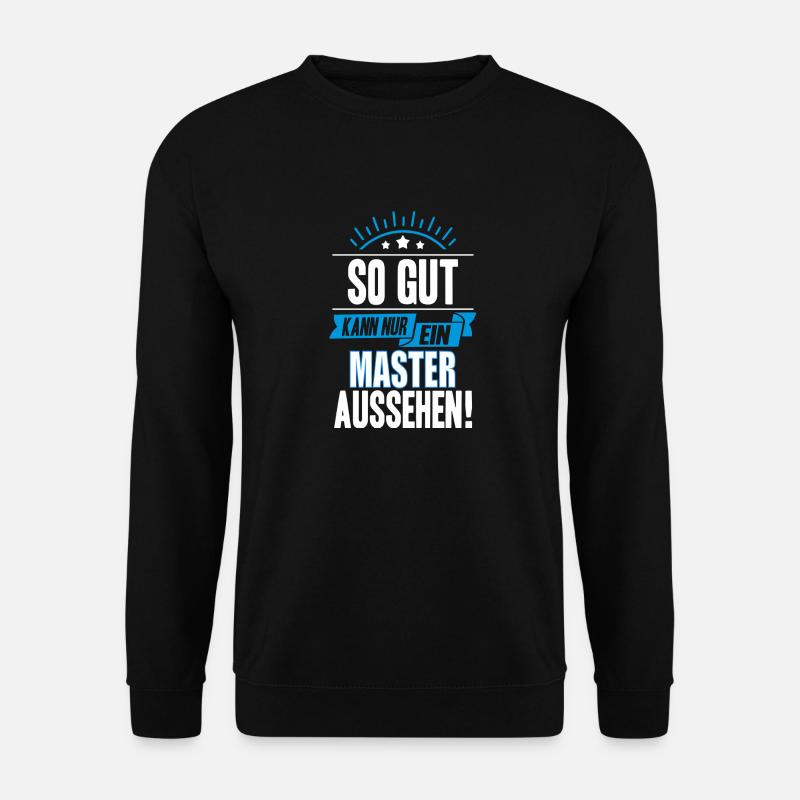 MASTER - Unisex Pullover - Schwarz