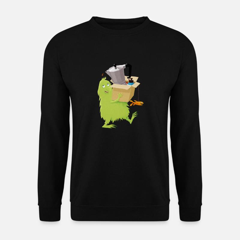 Umzugshelferlein - Unisex Pullover - Schwarz