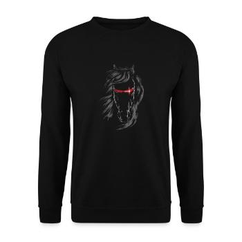 Knight Rider - Unisex Pullover - Schwarz - Vorne - Alina (178cm) & Michal (187cm)
