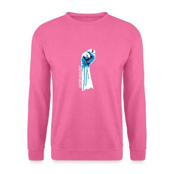 antifa 02 - Unisex Pullover - Pink - Vorne