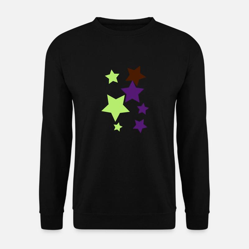 Sterne - Unisex Pullover - Schwarz