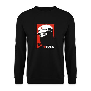 FRAMES - Unisex Sweatshirt - black - Front - Alina (178cm) & Michal (187cm)