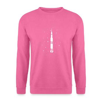 rocket - Unisex Sweatshirt - pink - Front