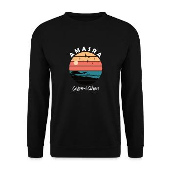 Amasra - Çeşm-i Cihan - 74 - Bartin - Türkei - Unisex Pullover - Schwarz - Vorne - Alina (178cm) & Michal (187cm)