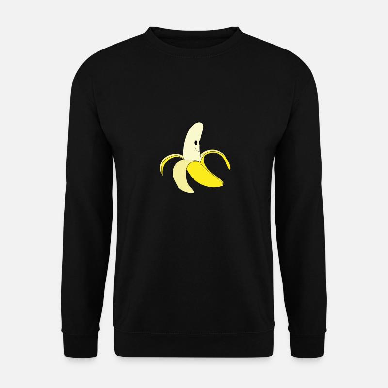 Banane - Unisex Pullover - Schwarz