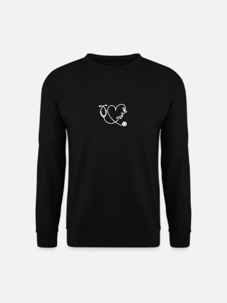 Krankenschwester - Unisex Pullover - Schwarz