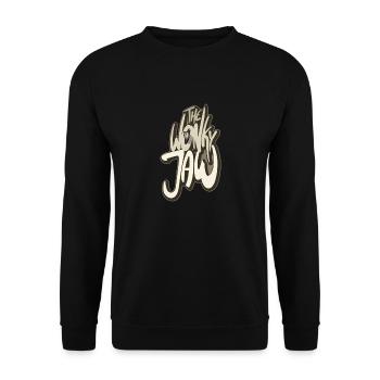 TheWonkyJaw #1 - Unisex Pullover - Schwarz - Vorne - Alina (178cm) & Michal (187cm)