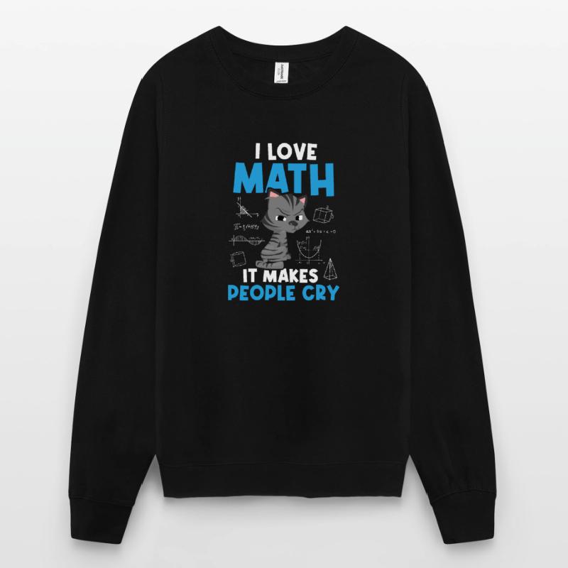 J’aime les maths Maths Maths Mathe maths Sweat-shirt Unisexe