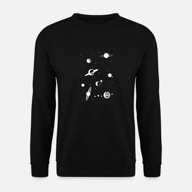Leere Planeten - Unisex Pullover - Schwarz