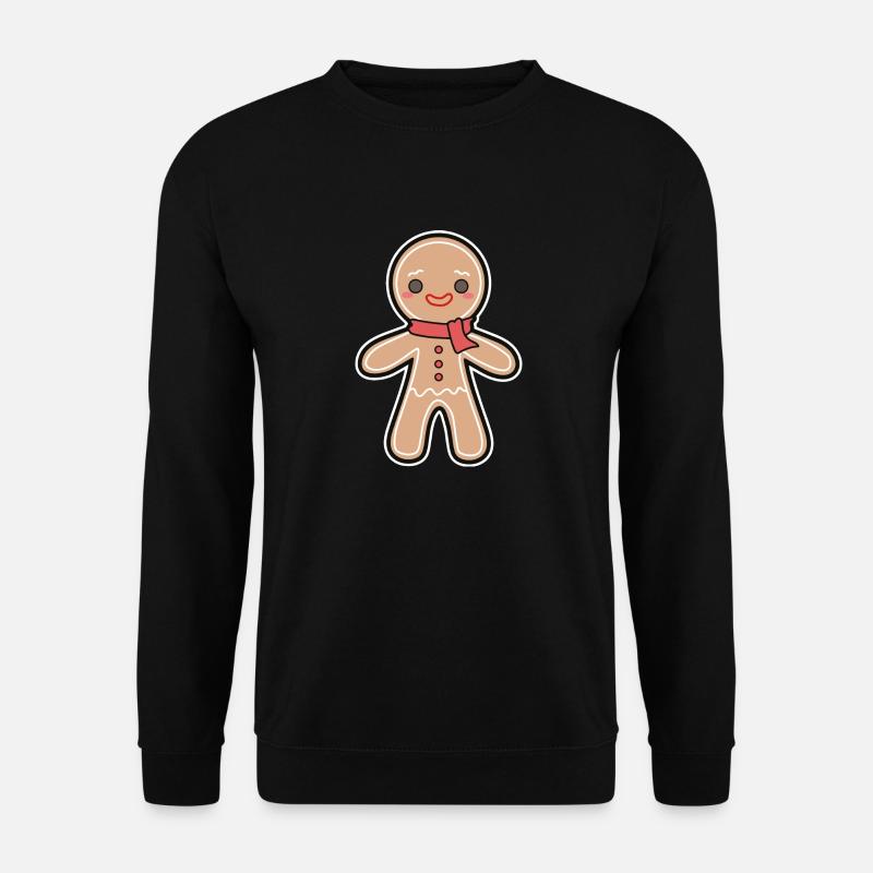 Gingerbread man - Unisex Sweatshirt - black