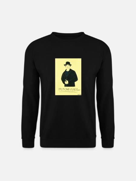 Ein Wunder oder kein Wunder? - Sprüche Leben - Unisex Pullover - Schwarz