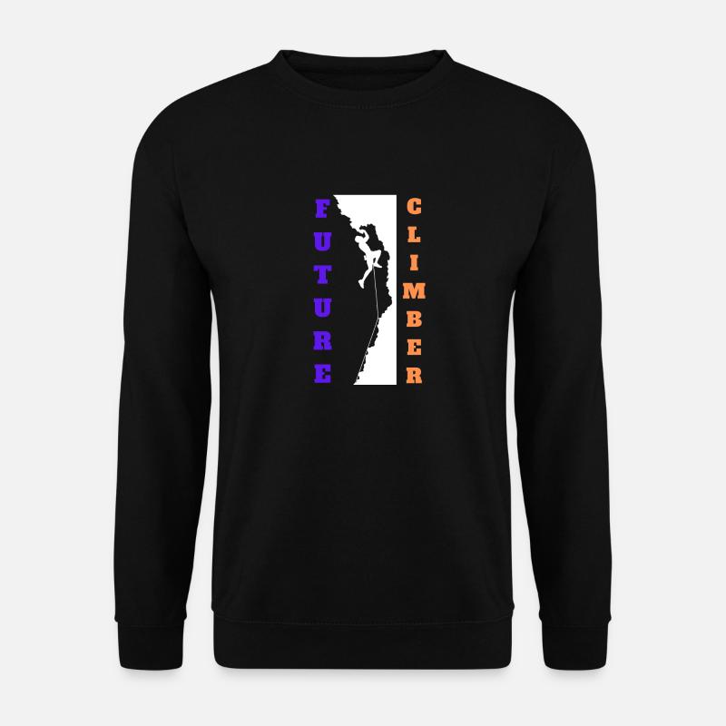 Future Rock Climber - Unisex Sweatshirt - black