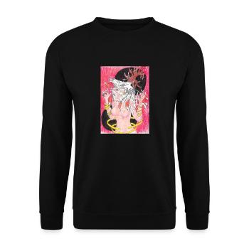 North Witch - Unisex Sweatshirt - black - Front - Alina (178cm) & Michal (187cm)