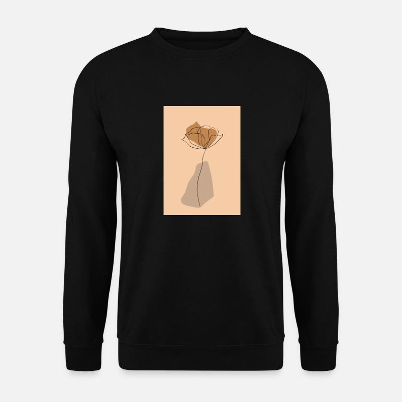 Minimum flowers - Unisex Sweatshirt - black
