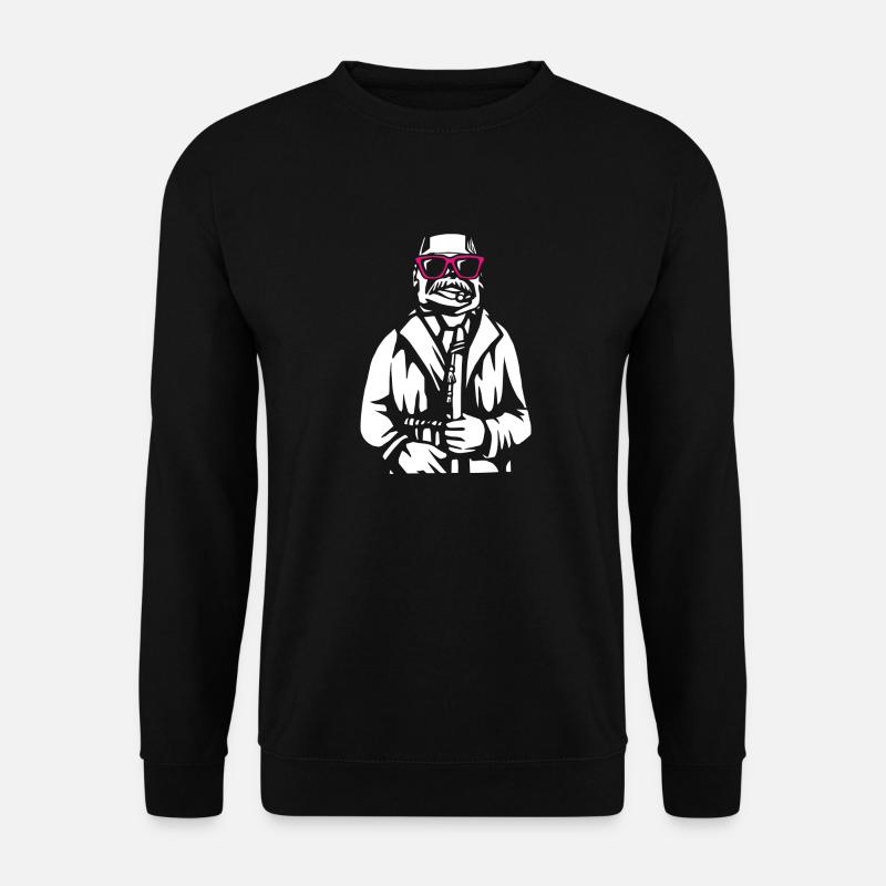 Trierer Fischers Maathes - Unisex Pullover - Schwarz