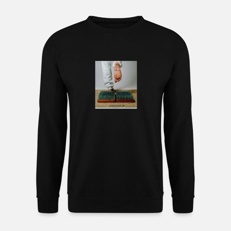 Fakir-Fuß - Unisex Pullover - Schwarz